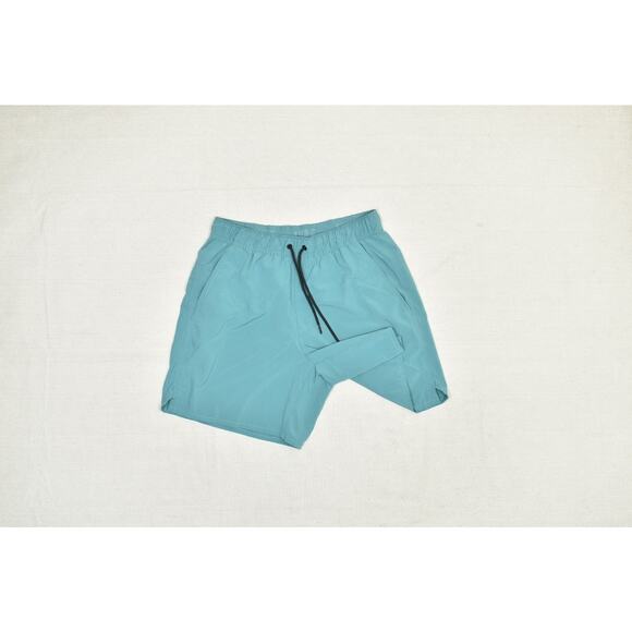 Nike Dri-FIT Men's Blue Athletic Shorts Regular Size M Gym run - Picture 3 of 8